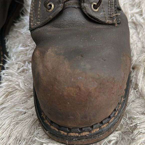 Red Wing Irish Setter Ultra Dry Waterproof Steel Toe Work Boots Size 10 E2 - Picture 12 of 17